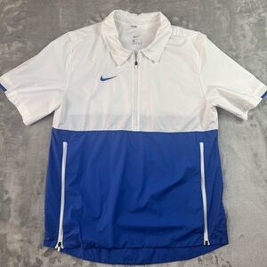 Nike 1/4 Zip Wind Shirt Mens Size Small Running Windbreaker Lightweight